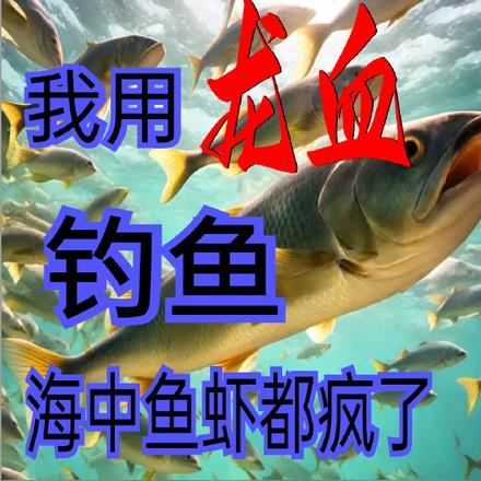 海中鱼虾都疯了